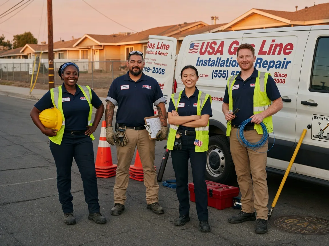 Gas Line Installation company in Milford, TX